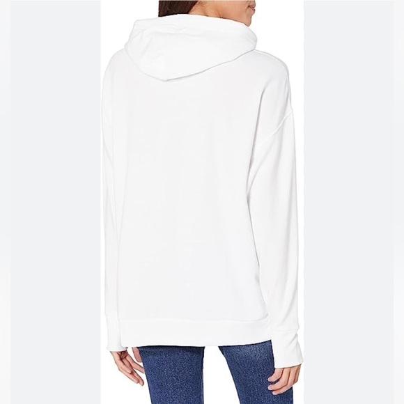 Juicy Couture Sport Women's Sz L Embossed Logo Hoodie Oversized Tunic - Picture 2 of 8